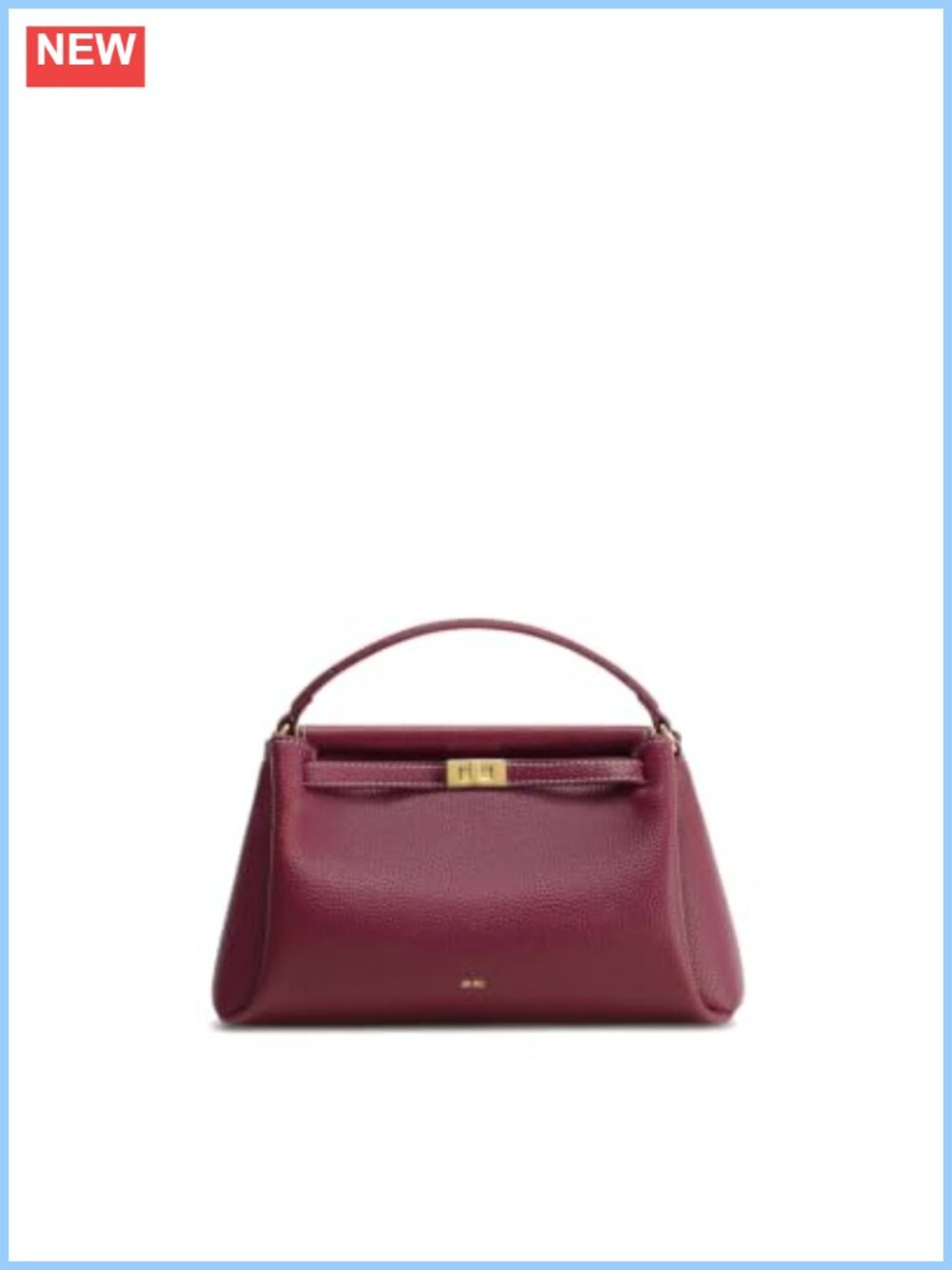Vegan Leather Top Handle Satchel Crossbody Bag